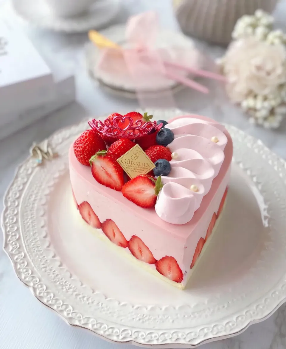 いちごのムースケーキ🍓|もえさん