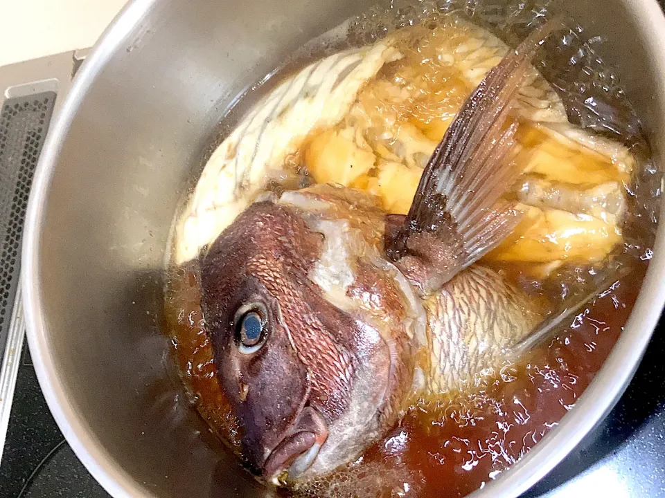 鯛のカブト煮|さにー☆ミさん