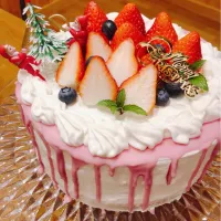 Snapdishの料理写真:クリスマスケーキ🎂|Yukari Sさん