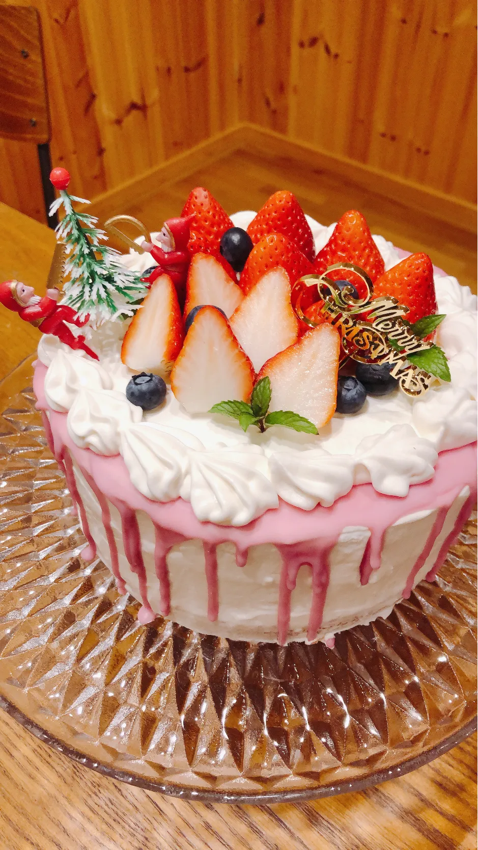 Snapdishの料理写真:クリスマスケーキ🎂|Yukari Sさん