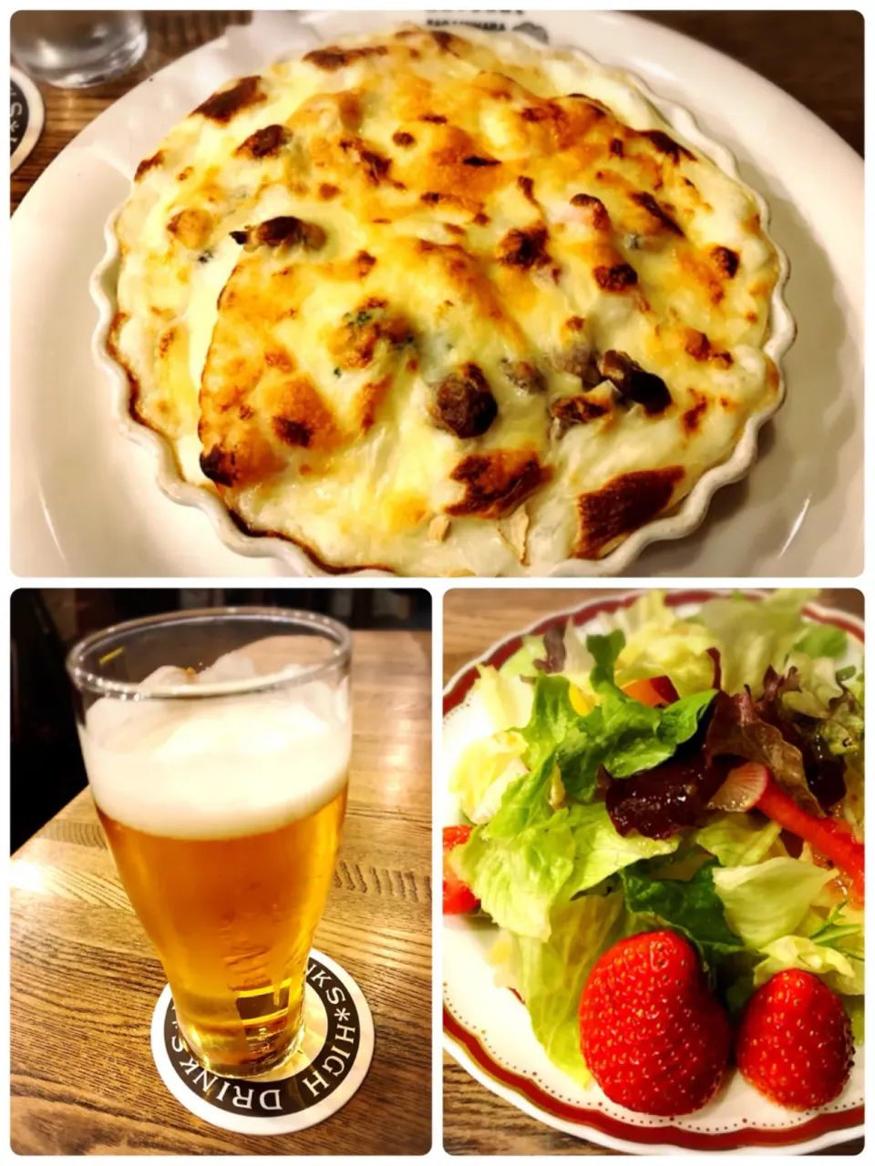 Snapdishの料理写真:シーフードドリアセット ¥1,200|Blue Moon Caféさん