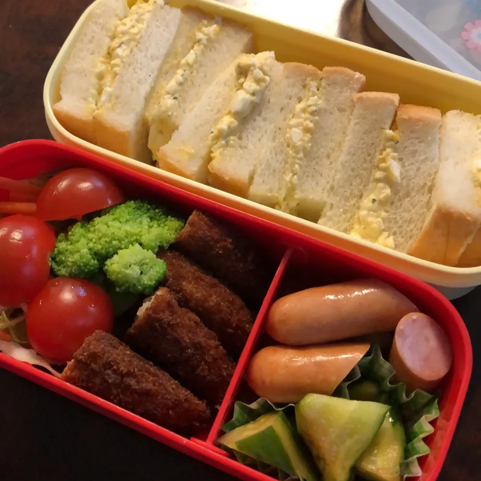 卵サンド弁当|charinkoqさん