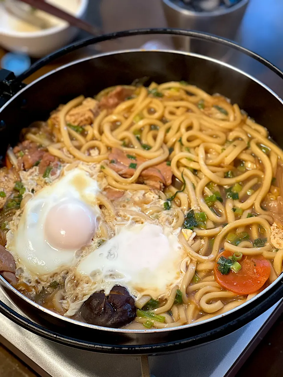 すき焼きうどん|ナガマンさん