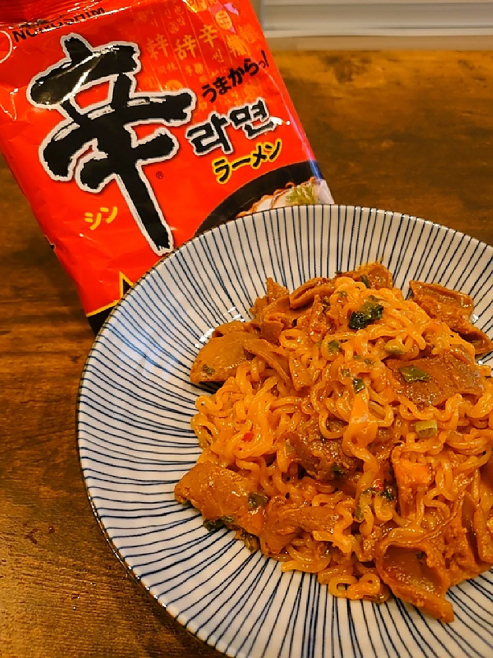 辛ラーメン焼きそば|大学生の嫁入り修行さん