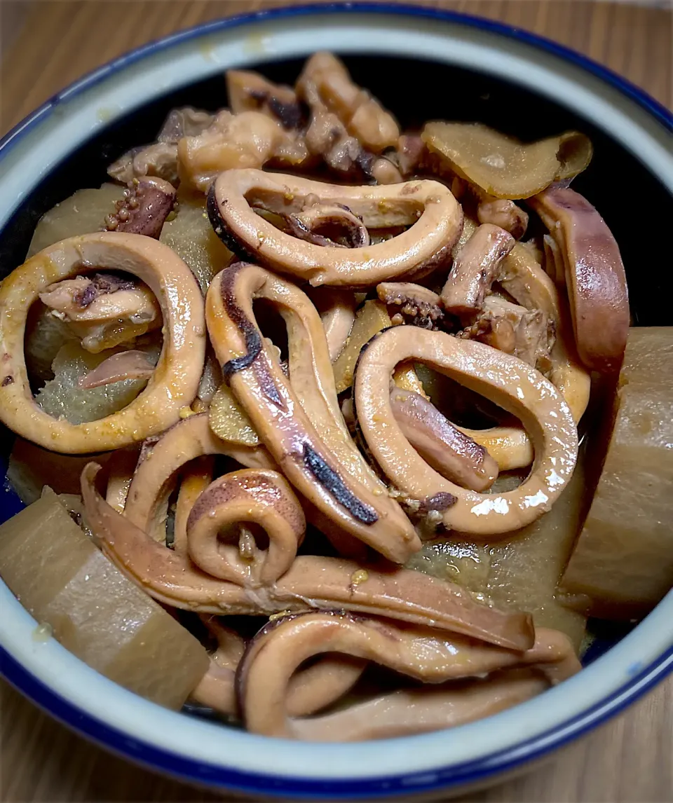 イカと大根の煮物|ももさん