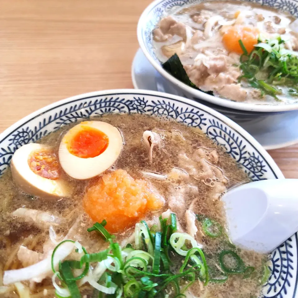 (外食) 丸源ラーメン 味玉肉そば|マーガリンさん