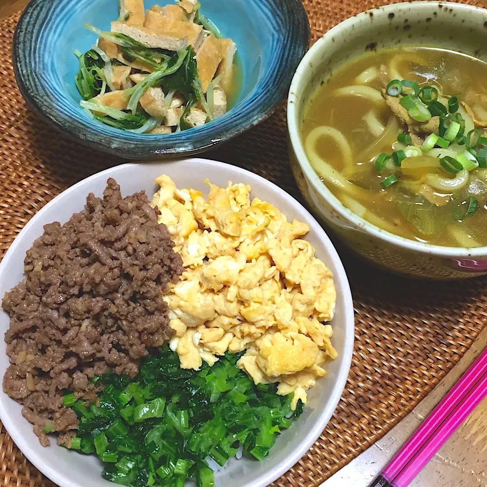 生姜焼き三色丼|トッチーさん