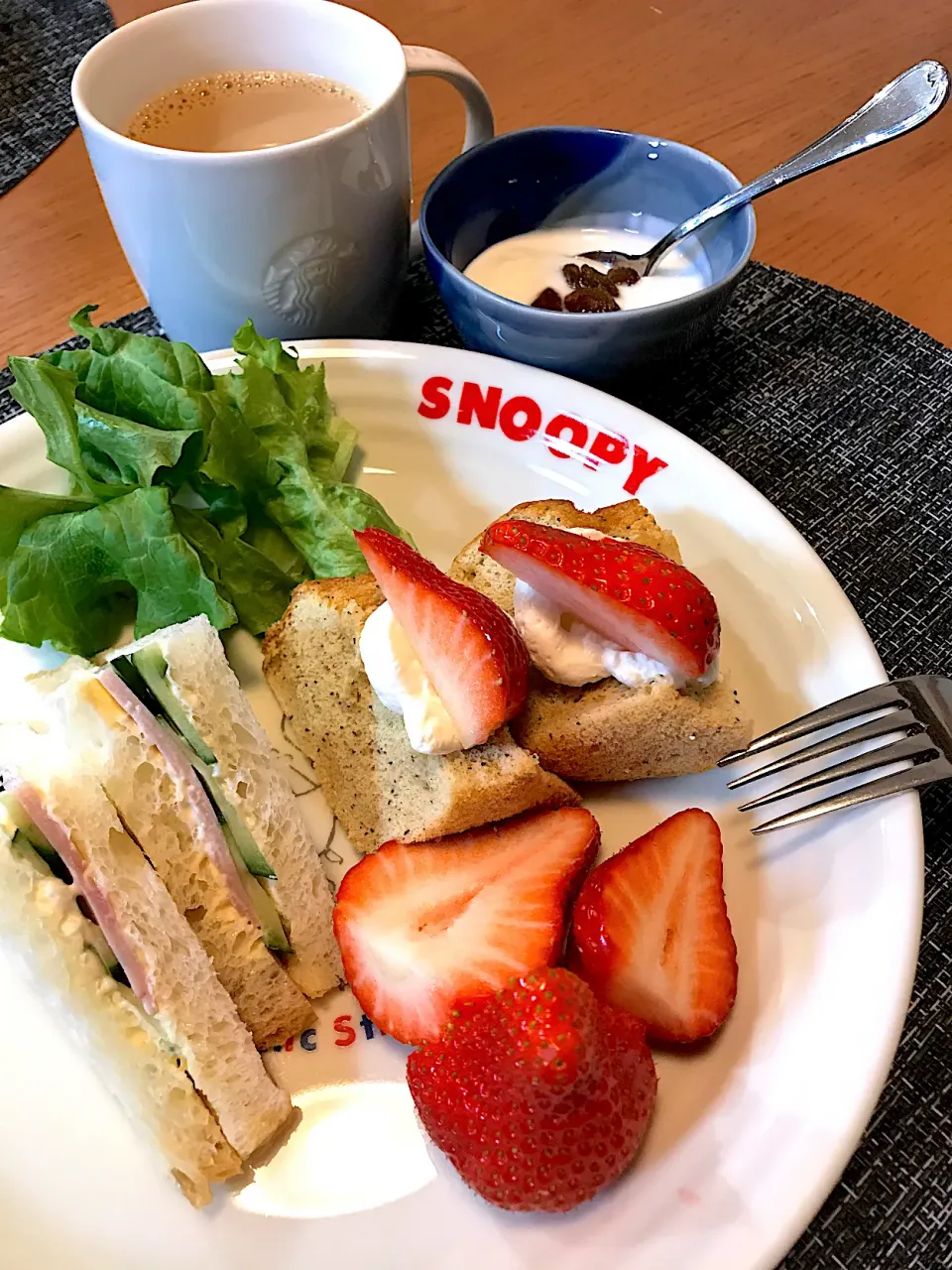 Snapdishの料理写真:モーニングプレート|sobacoさん