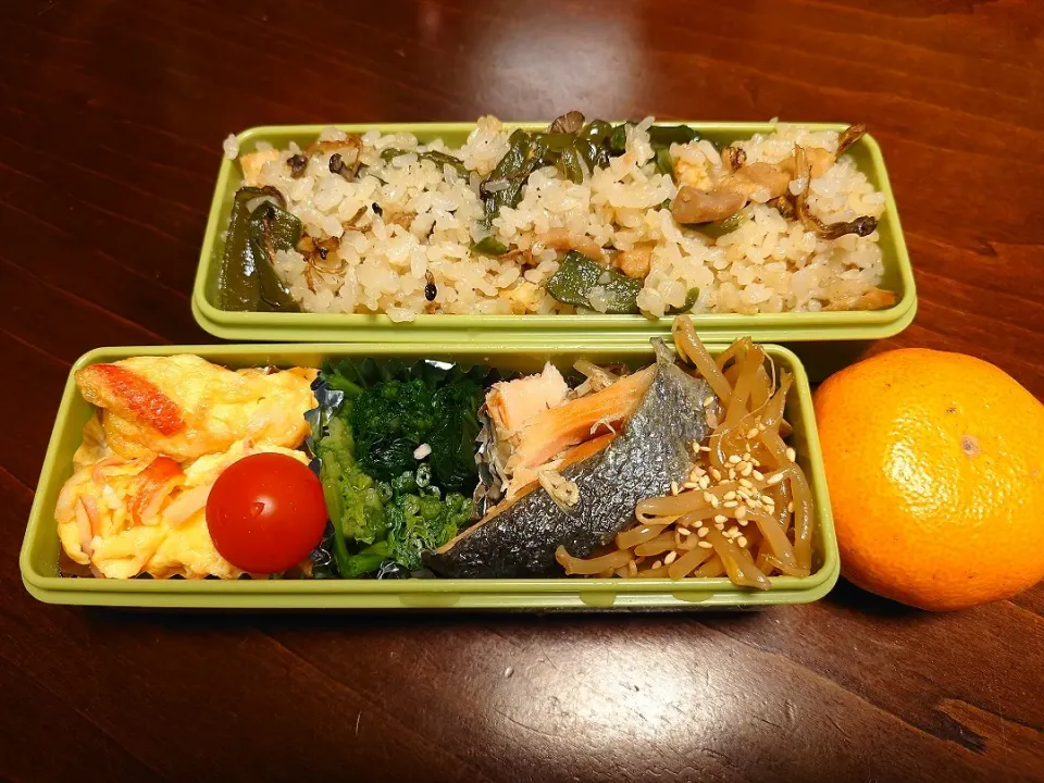 Snapdishの料理写真:中華混ぜご飯弁当|りょーさん