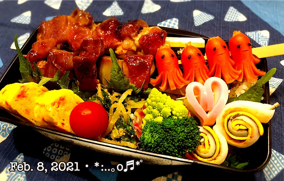 2021/02/08お弁当〜♡|いく❤️さん