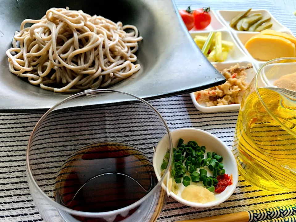 Snapdishの料理写真:たまー〜に食べちゃくなっちゃう⁉️ふつーの冷たい蕎麦|いーのさん