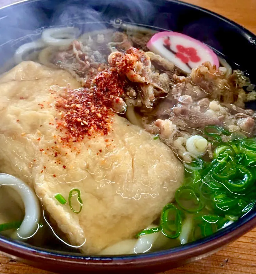 うどんde昼ごはん・・|ばくあんしゃさん