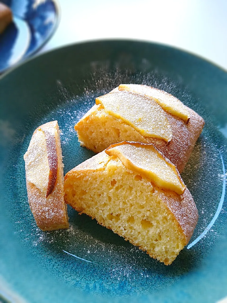 自家製りんごシロップ🍎で、パウンドケーキ　娘用|まめころさん