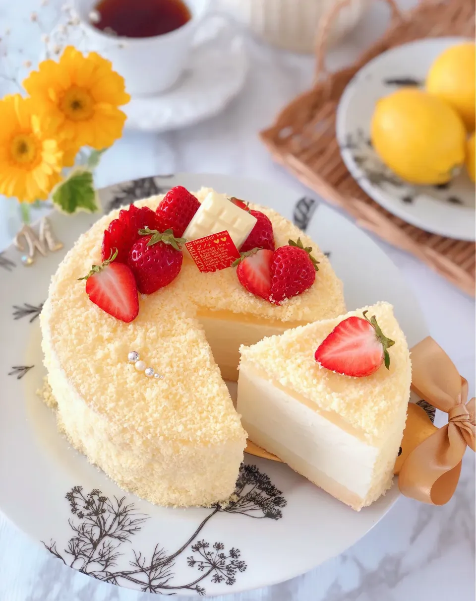 レモンムースケーキ🍋|もえさん