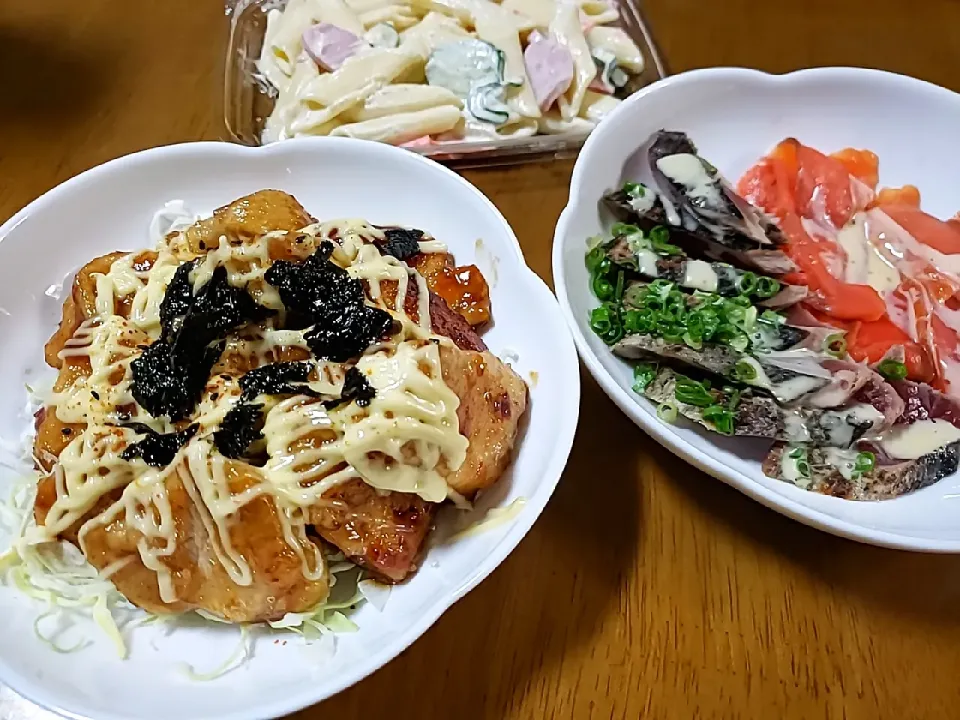 息子が作った照り焼きチキン➰👋😃|aiさん