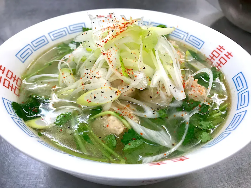 チキンボール塩ラーメン|ター坊さん