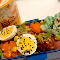 ロコモコ丼弁当|けいたむさん