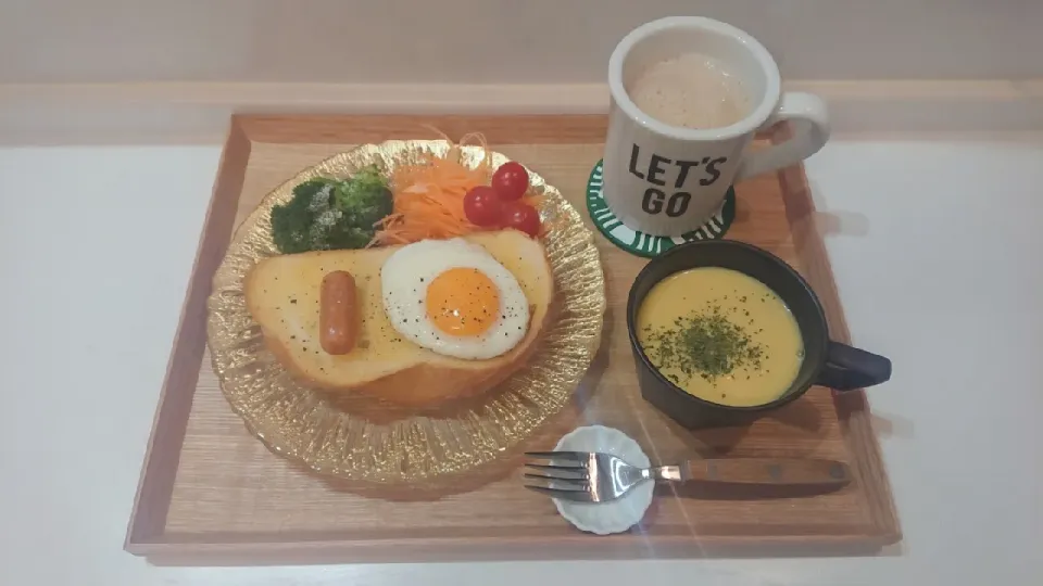 Snapdishの料理写真:朝ご飯|a.fさん