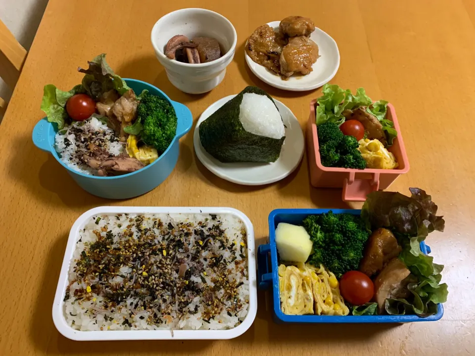 Snapdishの料理写真:今日のお弁当♡2021.2.9.|kimikimiさん