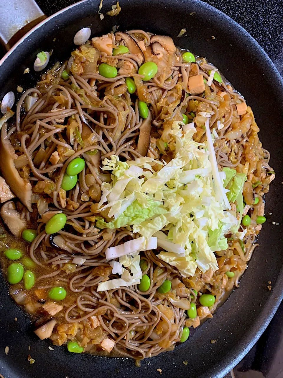 SpiCy SoBa w/ShiiTaKe MusHroOmS|GeMzKiTchさん