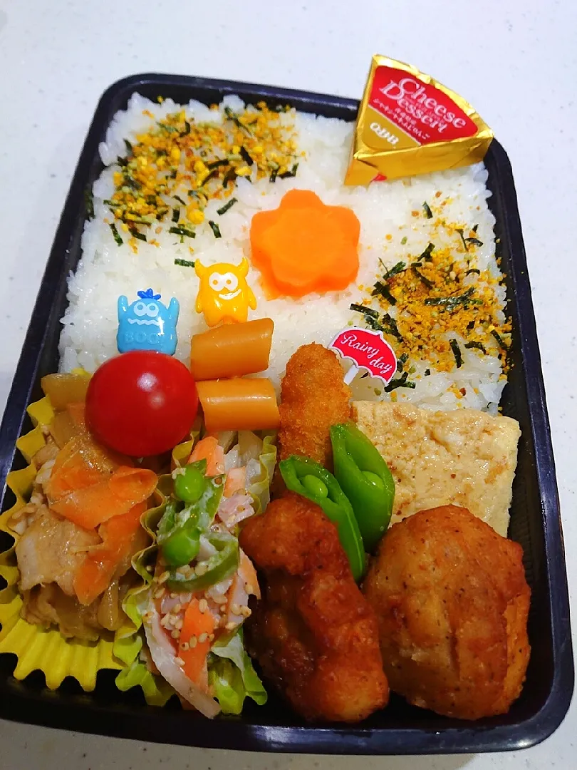 今日のお弁当😋
～育ち盛りバージョン～|みぽりん♪さん