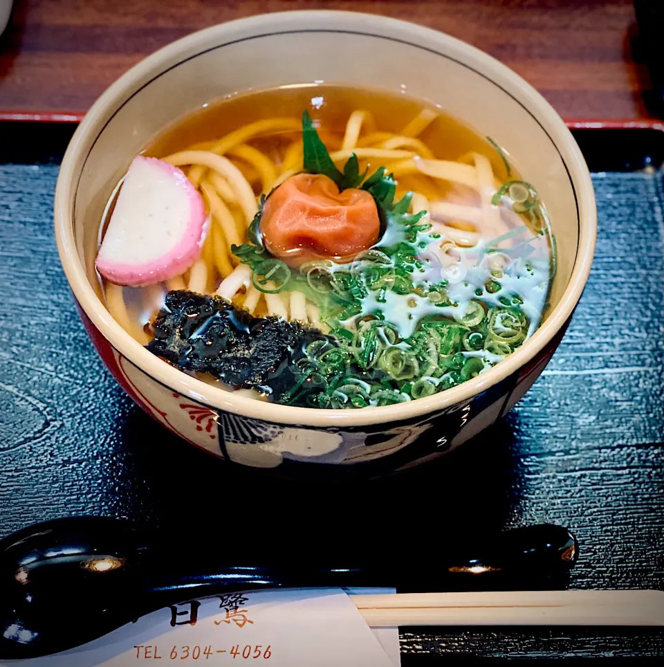 梅干し入り讃岐うどん🍜|にゃあ（芸名）さん