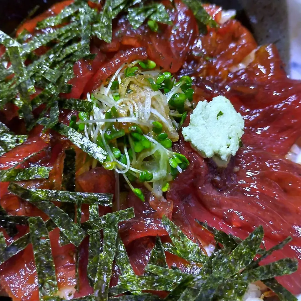 Snapdishの料理写真:漬け丼|Takkiさん