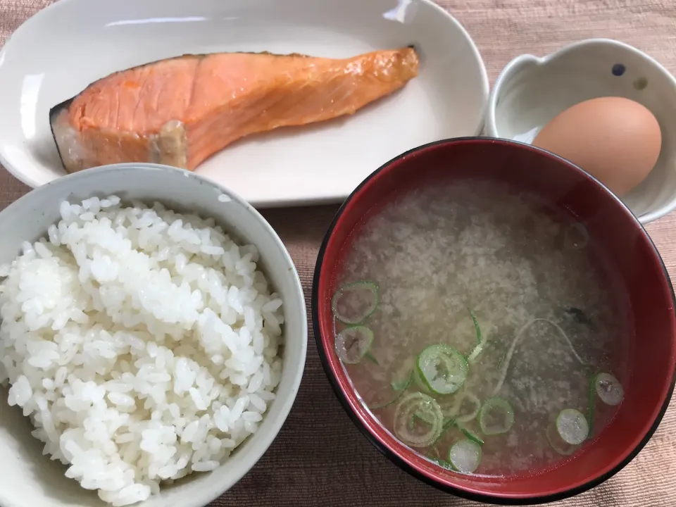 焼鮭定食|純さん