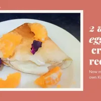 Eggless French Crepe|kaliさん