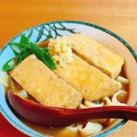 たぬききしめん風中華蕎麦