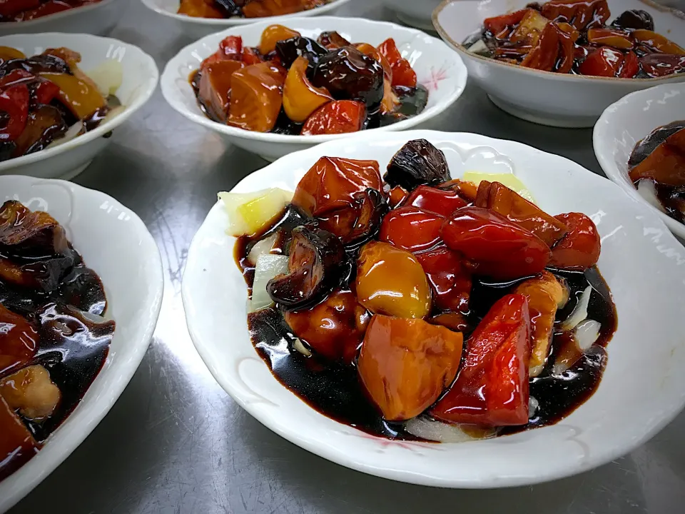 鶏肉と野菜の珠江橋牌 生抽王 中国たまり醤油 薄口とお酢の炒め物|ター坊さん