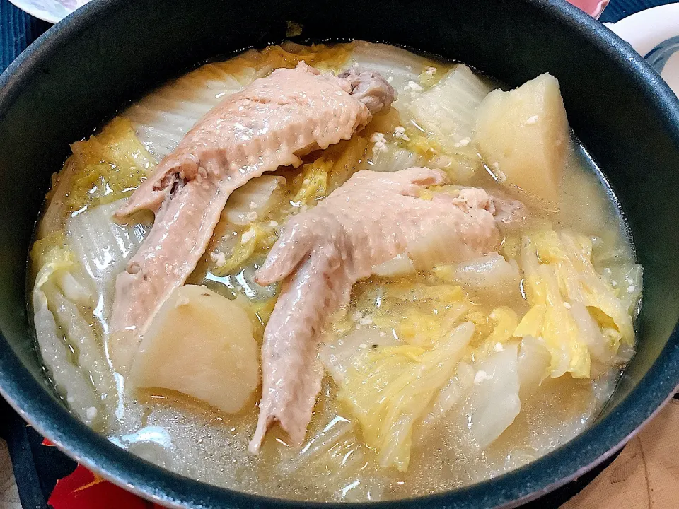 白菜大量消費料理😋白菜の塩麹煮|アライさんさん