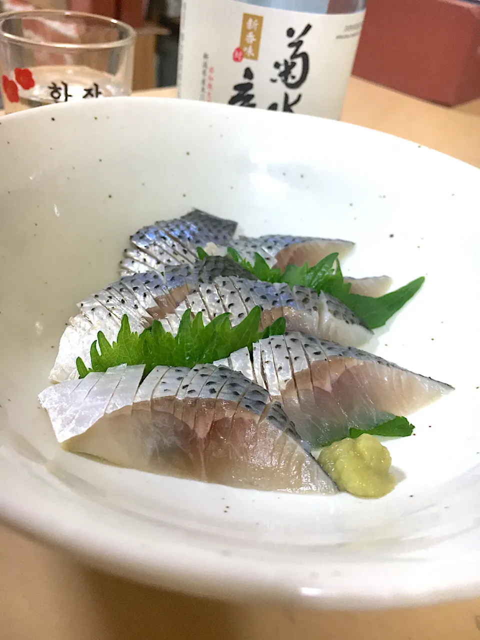 Snapdishの料理写真:コノシロのお刺身|🌿ぴぴさん