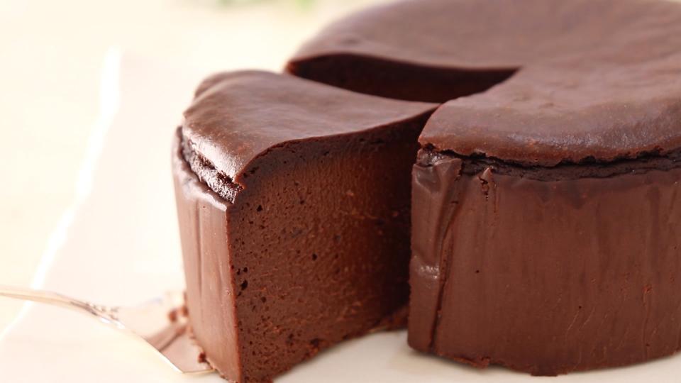 たけ民キッチンさんの驚愕する程濃厚チョコチーズケーキ ホワイトデー #楽天レシピ