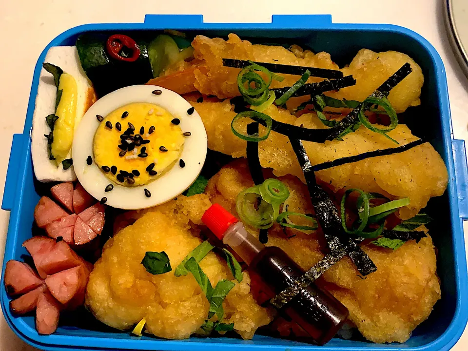 Snapdishの料理写真:天丼弁当！|けいたむさん