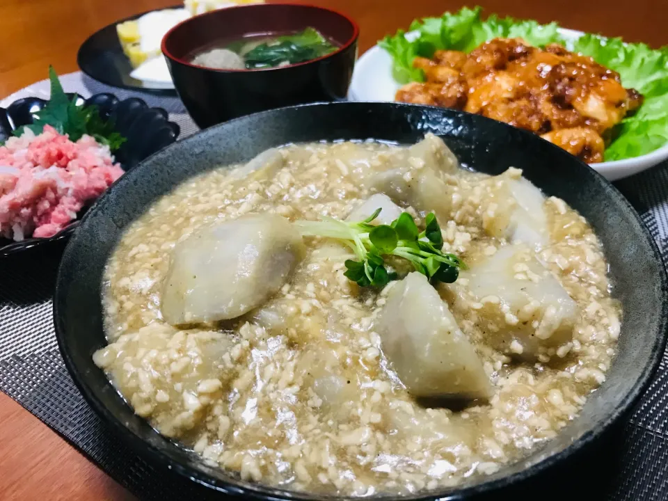 「里芋のそぼろあんかけ煮」|バシュランさん