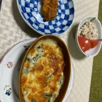 Snapdishの料理写真:グラタン・タンドリーチキン|ma!さん