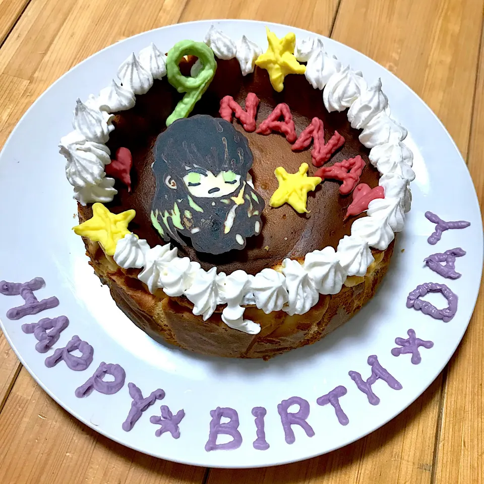 チーズが大好物の娘のbirthday cake🎂|hnnさん