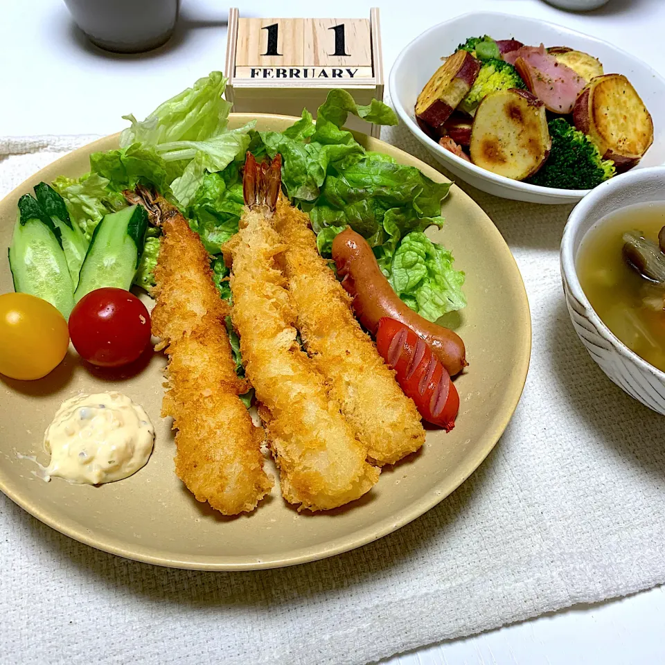 Snapdishの料理写真:プリプリのエビフライ🍤|chanchiiさん