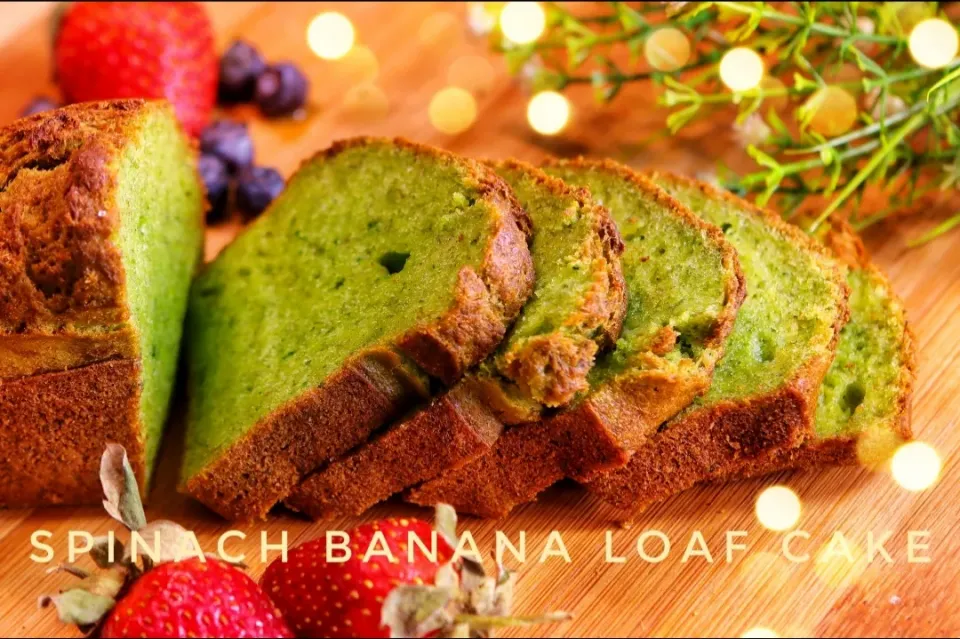 SPINACH BANANA LOAF CAKE|Tushinさん