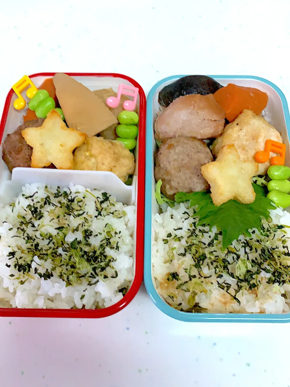 Snapdishの料理写真:2021/2/12高校生の娘と私のお弁当|hiro himiさん