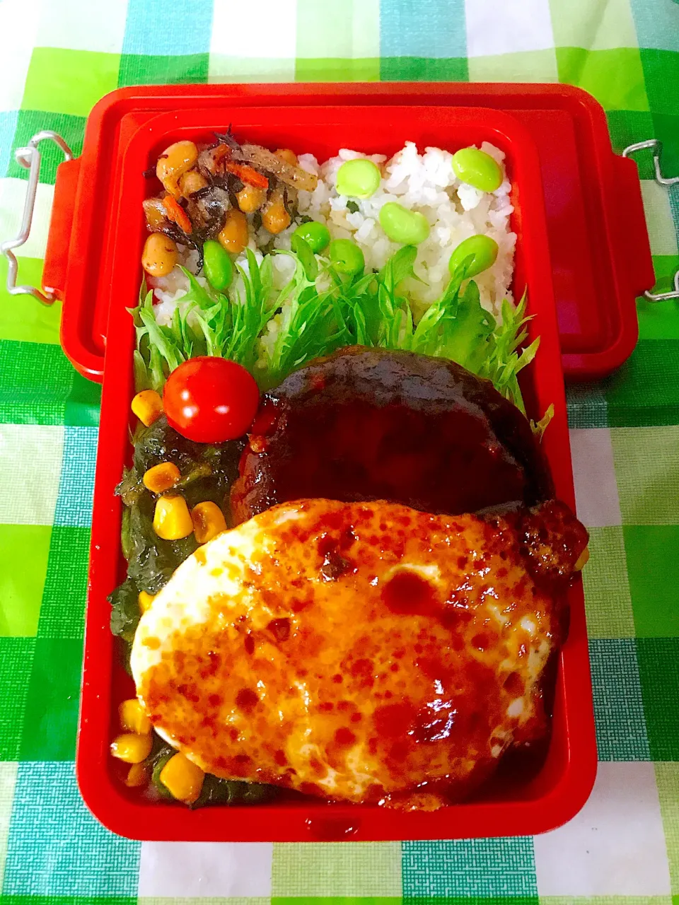 ロコモコ弁当♫|dataaさん