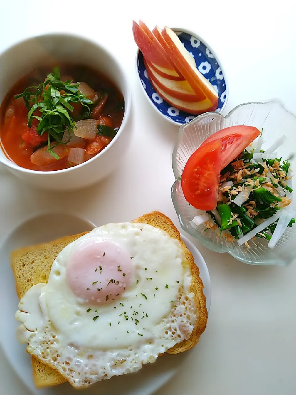 娘朝ごはん！ラピュタモーニング🍳|まめころさん