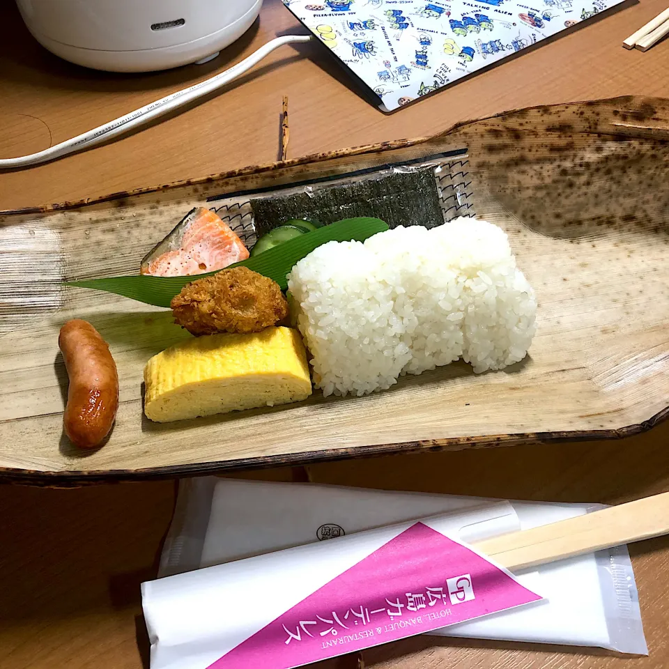 コロナ禍対応モーニング🍙😋|すかラインさん