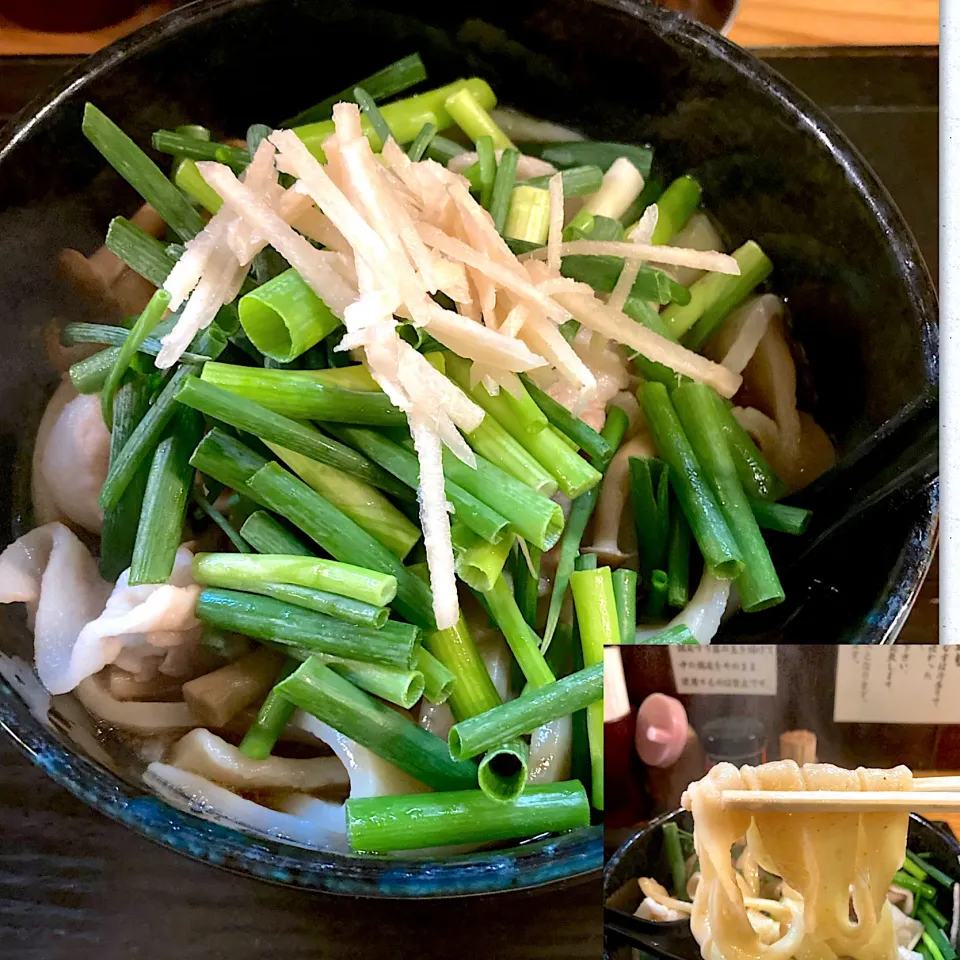 青ネギ生姜うどん中盛り@とこ井(高円寺)|yoooochanさん