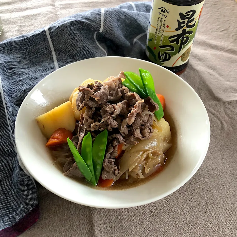 昆布つゆで！簡単ほっこり肉じゃが|あやさん