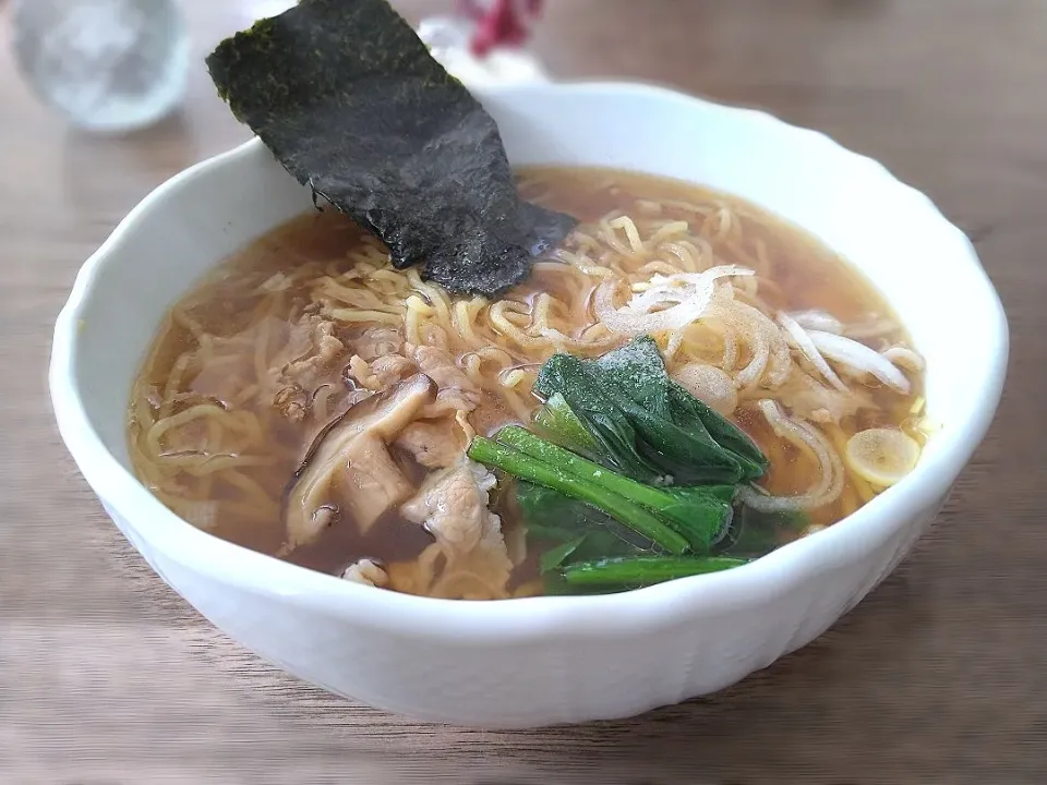 昔ながらの醤油ラーメン|古尾谷りかこさん