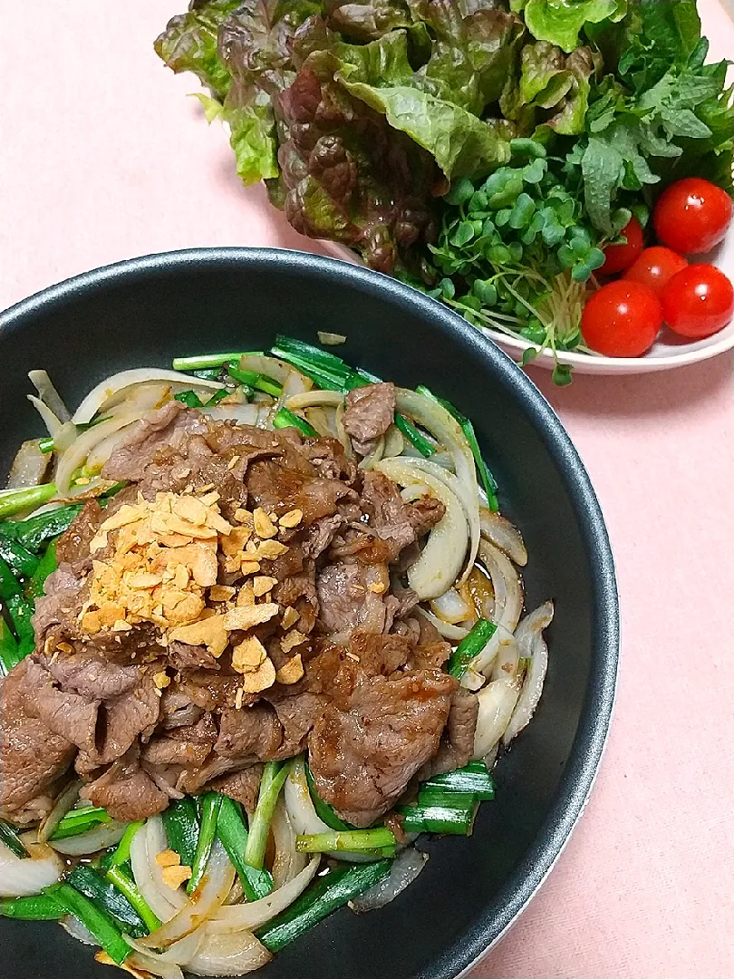 ☆今日の晩ごはん☆　焼き肉炒め|hamamaさん