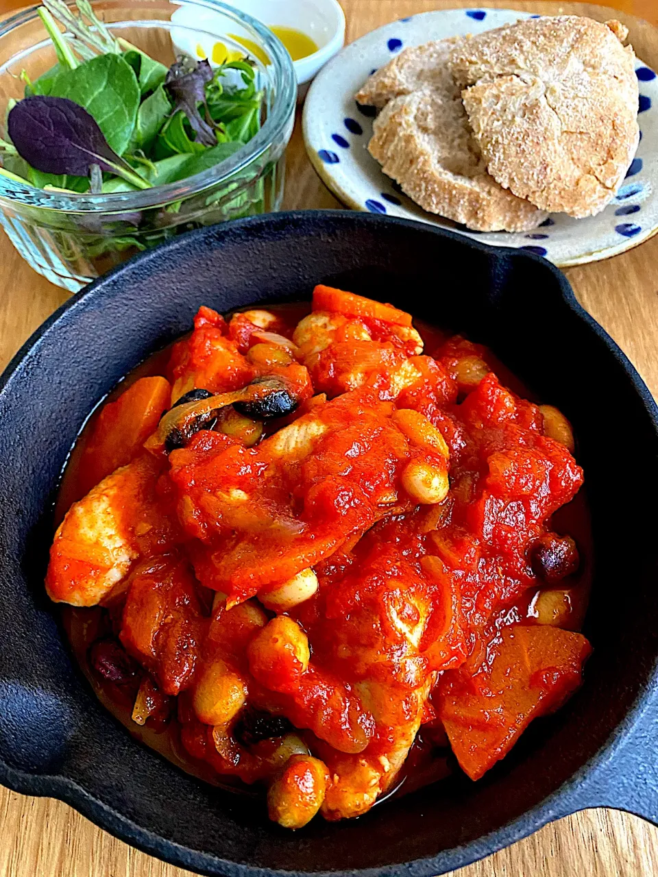 鶏むね肉のトマト煮込み🍅|Hiromi Isonagaさん