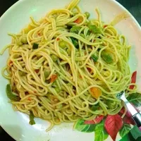 Veggie spaghetti 😍😋|Foodingさん